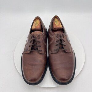 Timberland 72521 Men Size 10M Brown Leather Waterproof Derby Work Shoes